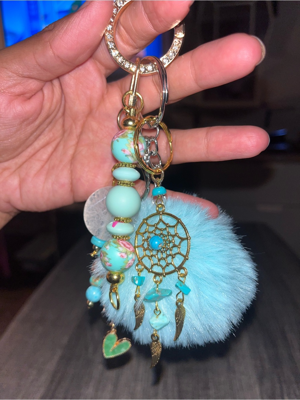 Western Vibes KeyChain or Bag Charm
